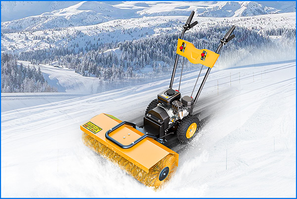 手推式掃雪機(jī)